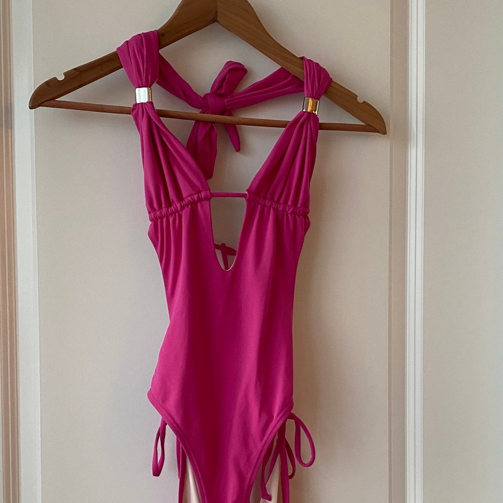 cutout one piece bikini